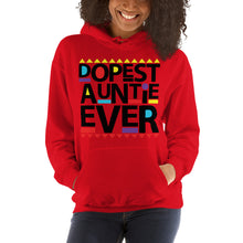 Load image into Gallery viewer, Dopest Auntie Ever Hoodie (Blk)