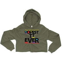 Load image into Gallery viewer, Dopest TT Ever Crop Hoodie (Blk)